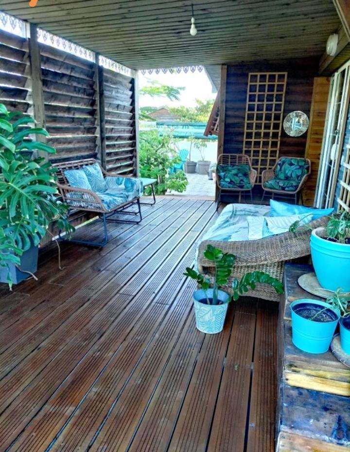 Villa Location Bord Ocean, Holi-Wood Saint-Joseph Esterno foto